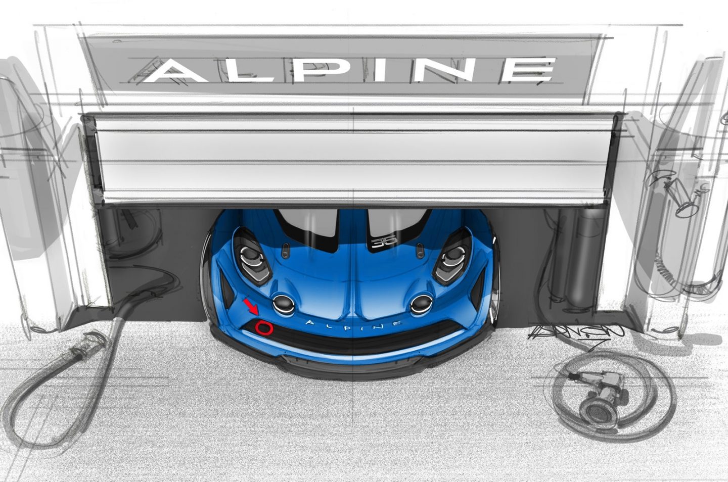 Alpine A110 Cup Signatech racing