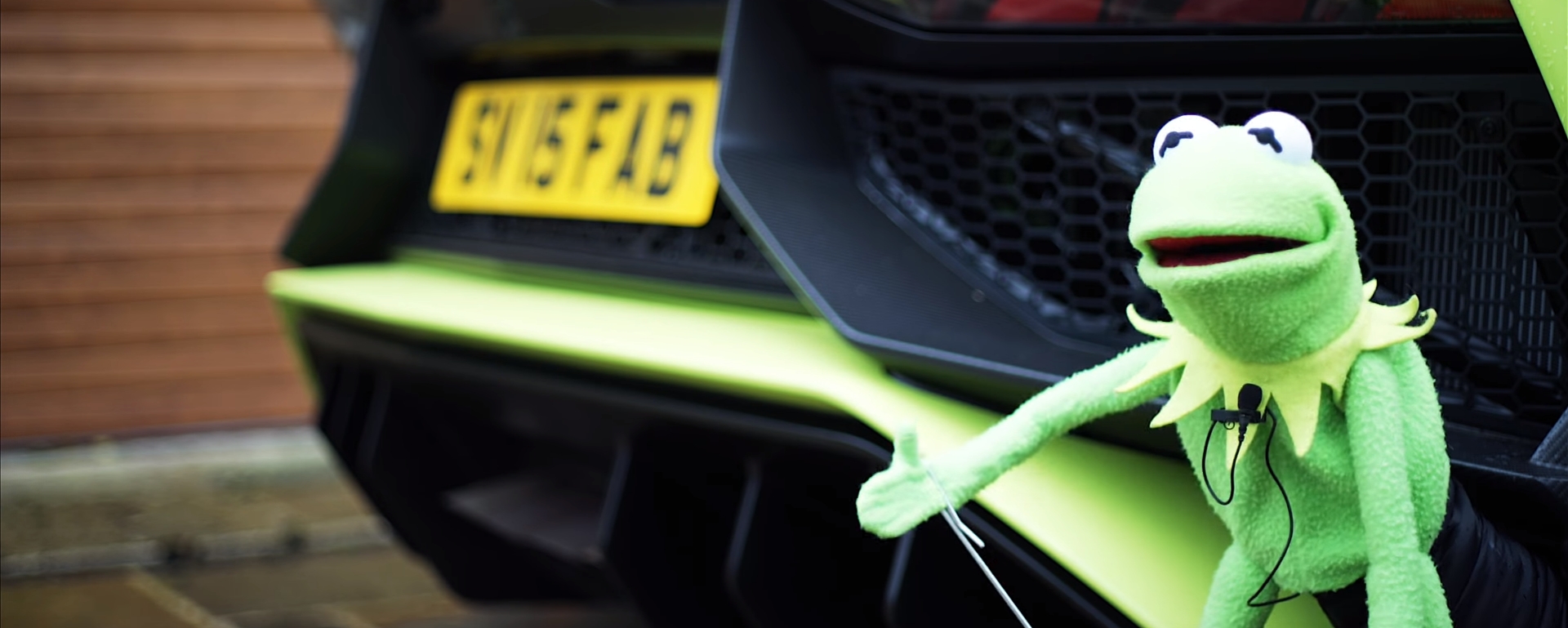 Lamborghini Avenatdor SV Kermit de Kikker