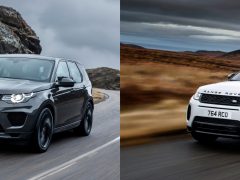 Land Rover Discovery Sport versus Range Rover Evoque.