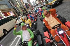 Mario Kart door Tokio