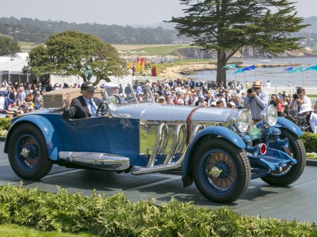 1929 Mercedes-Benz S Barker Tourer Concours d'Elegance Pebble Beach 2017