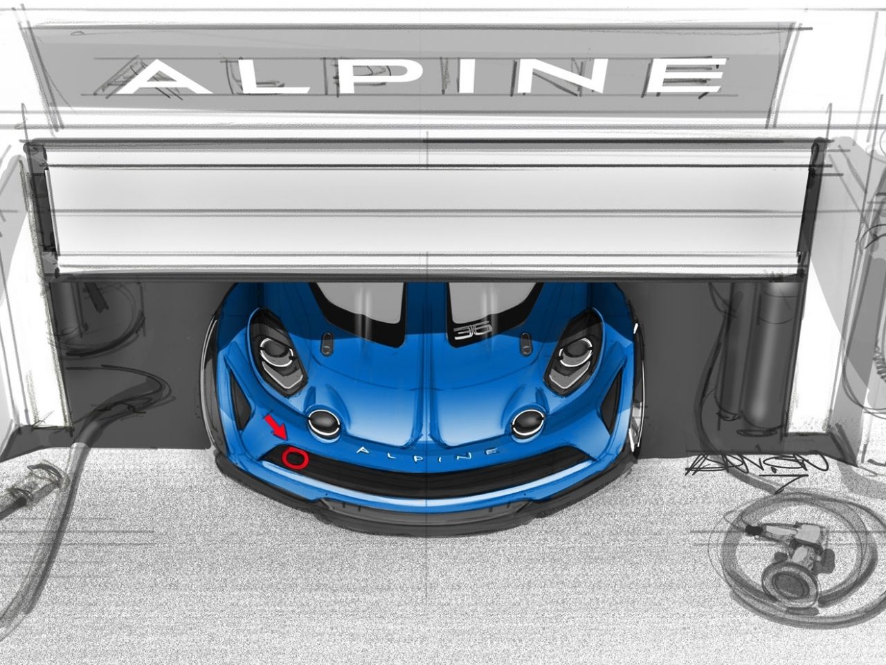 Alpine A110 Cup Signatech racing