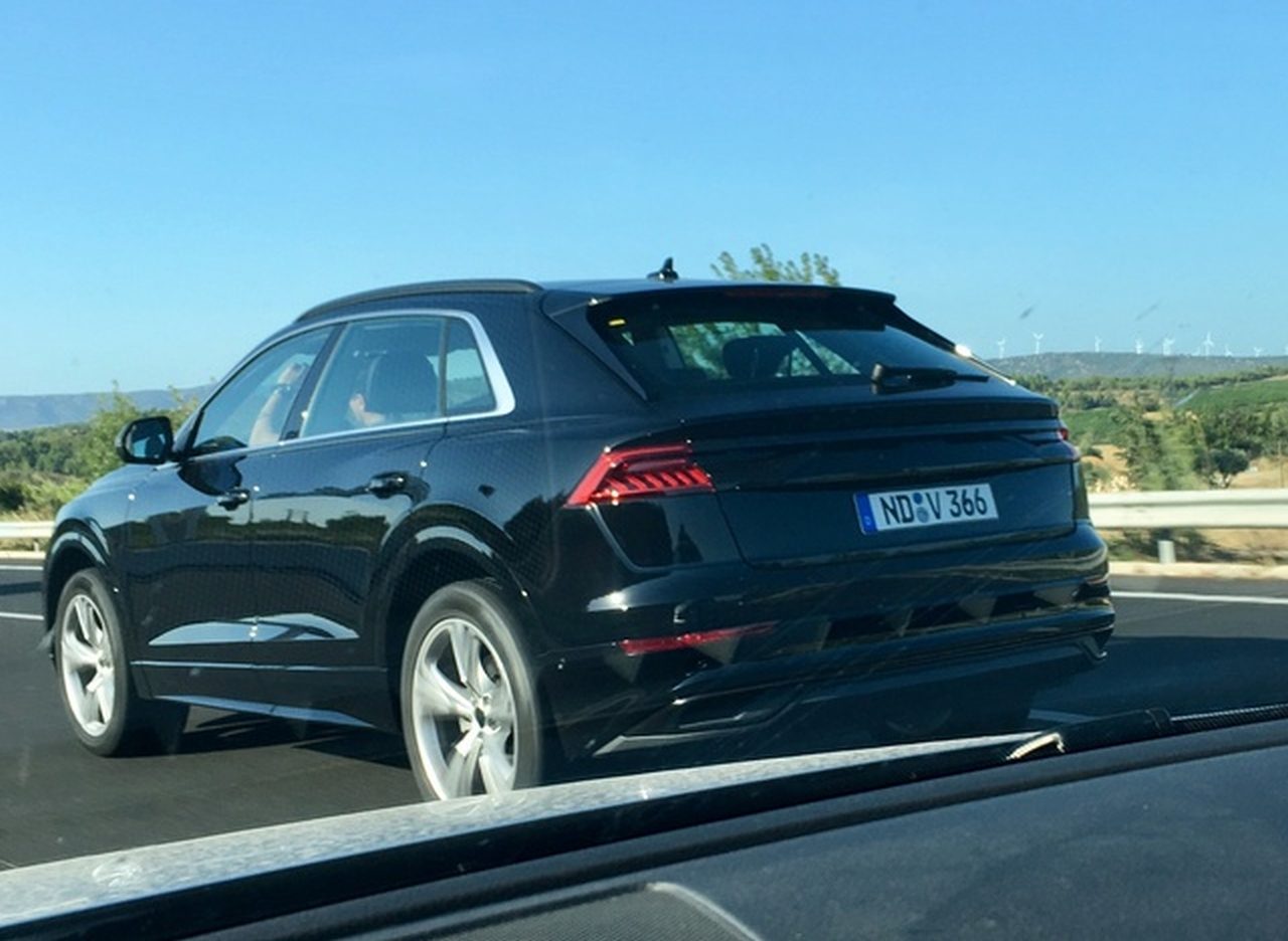 Audi Q8 testmodel