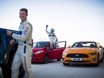 Ford Performance models on circuit