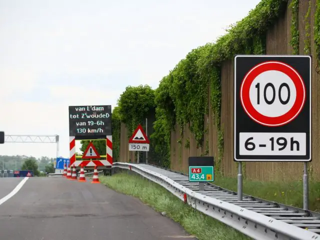 Geen 130 meer op A4