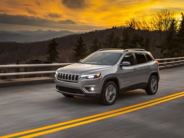 Jeep Cherokee 2018 facelift