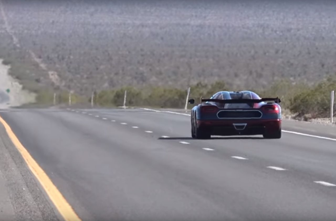 Koenigsegg Agera RS speed record 2017