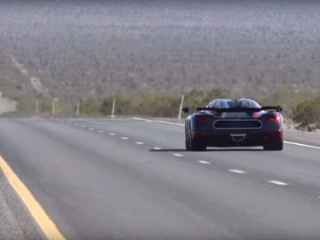 Koenigsegg Agera RS speed record 2017