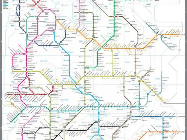 Metrokaart Nederland