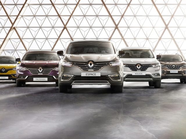 Renault modellen 2017