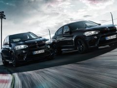 BMW X5 M en X6 M Black Fire Edition.