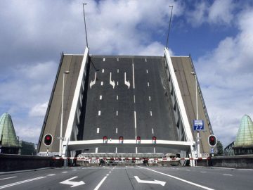 Draw bridge, Rotterdam, The Netherlands