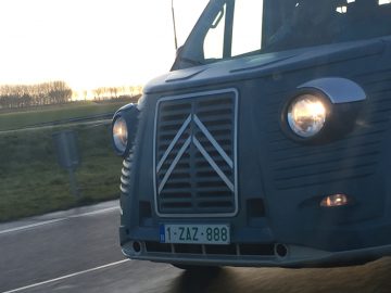Citroën HY betrapt