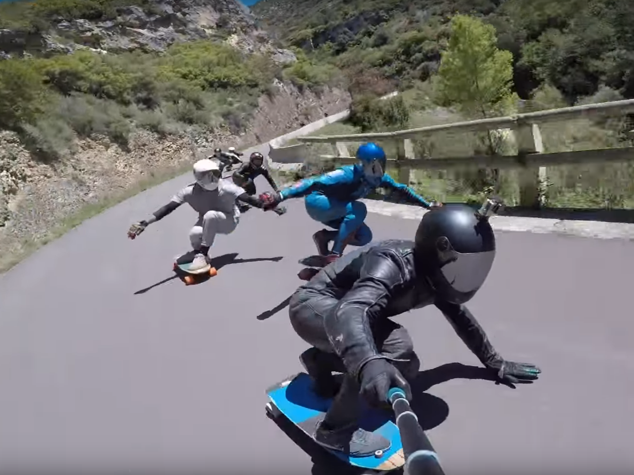 extreem skateboarden