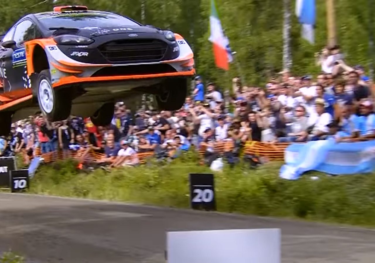Ford Fiesta WRC Jump WRC Finland 2017