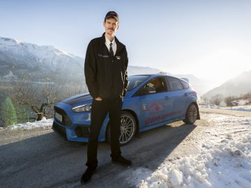 Taxichauffeur Evald Jåstad rijdt Focus RS