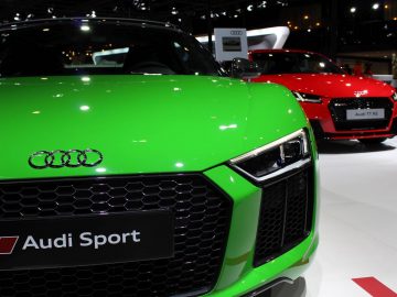 Fotoverslag: Audi R8 vs Audi R8 vs Audi R8 vs Audi - Autosalon Brussel 2018.