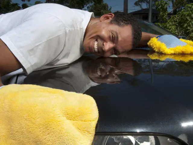 Liefde auto man