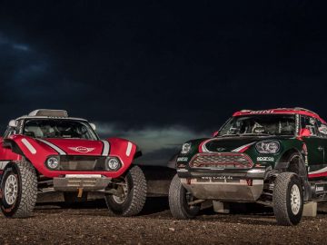 Mini John Cooper Works Rally en Mini John Cooper Works Buggy