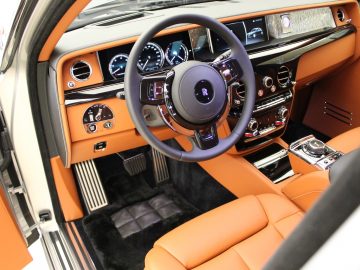 Het interieur van de nieuwe Rolls-Royce Phantom.