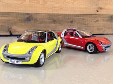 Smart Coupé en Smart Roadster