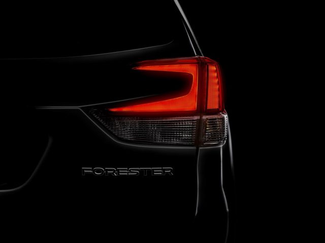 Subaru Forester Teaser 2019