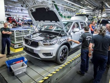 Volvo XC40 productie in Gent