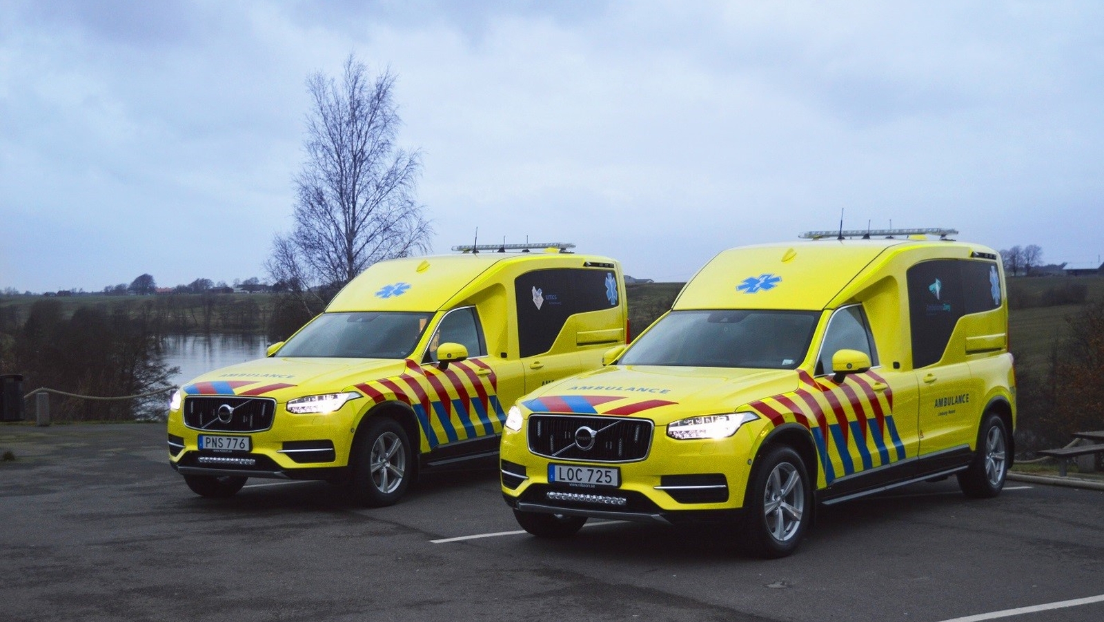 Eerste ambulanceversies Volvo XC90 gearriveerd in Nederland