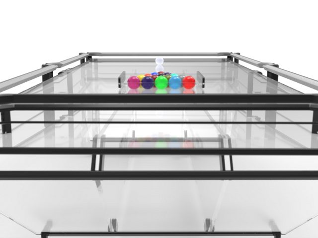 X1 Everest Glass Pool Table