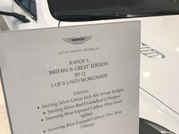Aston Martin Rapide S Britain is Great Edition te koop bij Kroymans