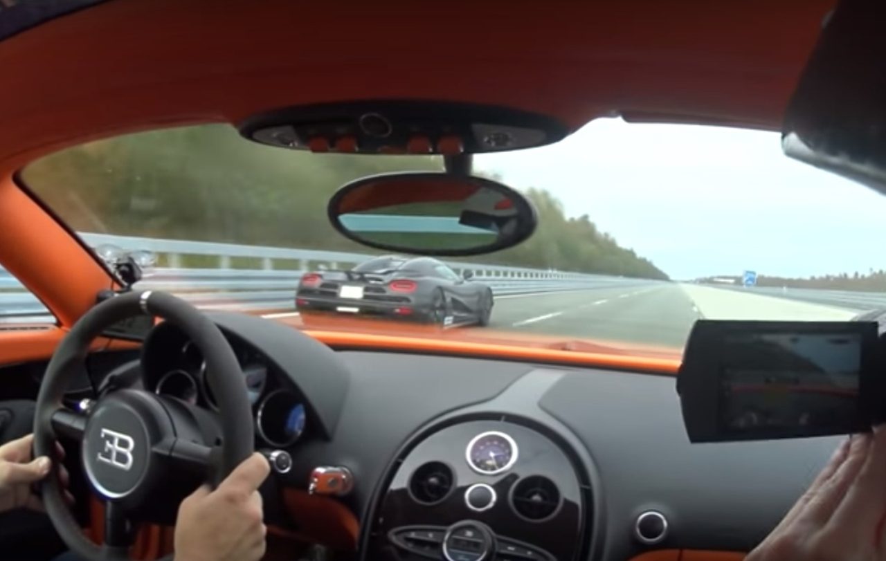 VIDEO: Bugatti Veyron Vitesse vs. Koenigsegg Agera R - AutoRAI.nl