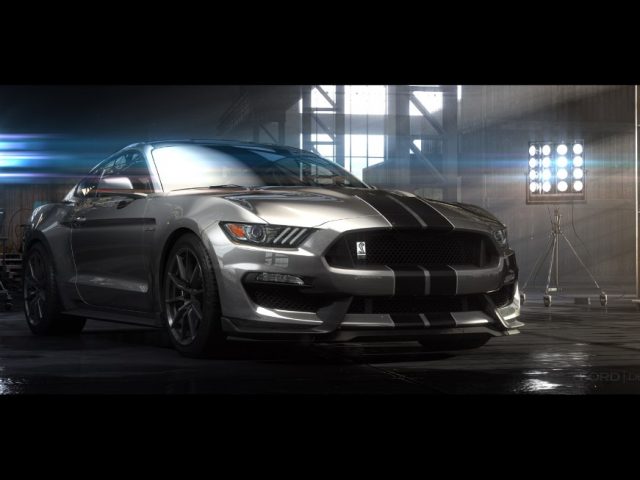 The All-new Shelby GT350 Mustang CGI image