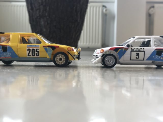 Peugeot 205 GTI en Turbo 16 - AutoRAI in Miniatuur