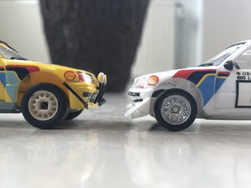 Peugeot 205 GTI en Turbo 16 - AutoRAI in Miniatuur