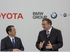 Pressegespräch BMW Group und Toyota Motor Corporation, Press Meeting BMW Group and To
