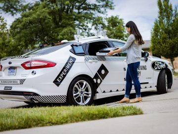 Domino's Pizza (NYSE: DPZ), the recognized world leader in pizza delivery, and Ford Motor Co. are launching an industry-first collaboration to understand the role that self-driving vehicles can play in pizza delivery.