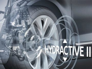 Hydropneumatische Vering