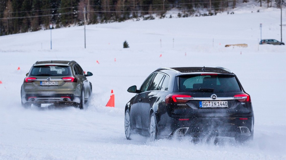 Opel 4x4 wintertest