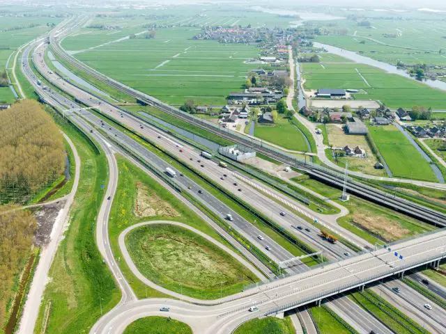 A4 Burgerveen-Leidenfoto: Joop van Houdt / Rijkswaterstaat