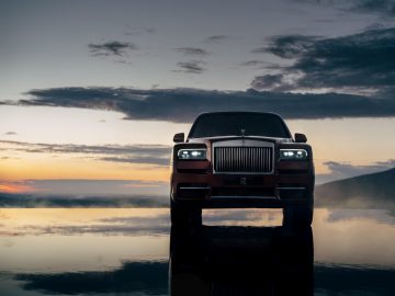 Rolls-Royce Cullinan hd-achtergrond.