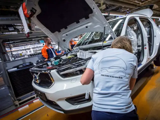 Volvo XC40 productie in Gent