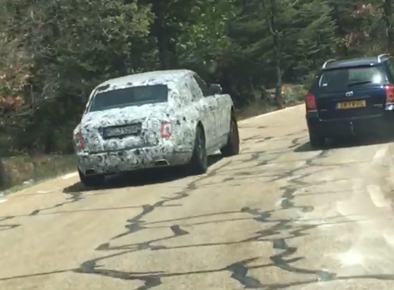 Rolls-Royce Phantom testmule