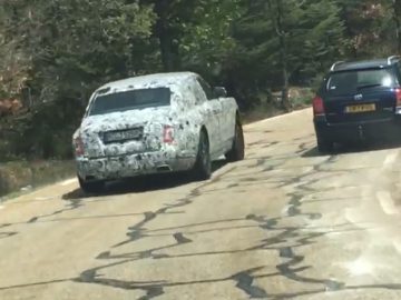 Rolls-Royce Phantom testmule