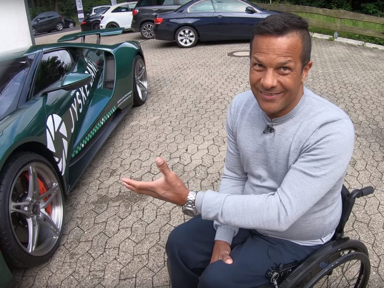 Jason Watt en zijn Ford GT