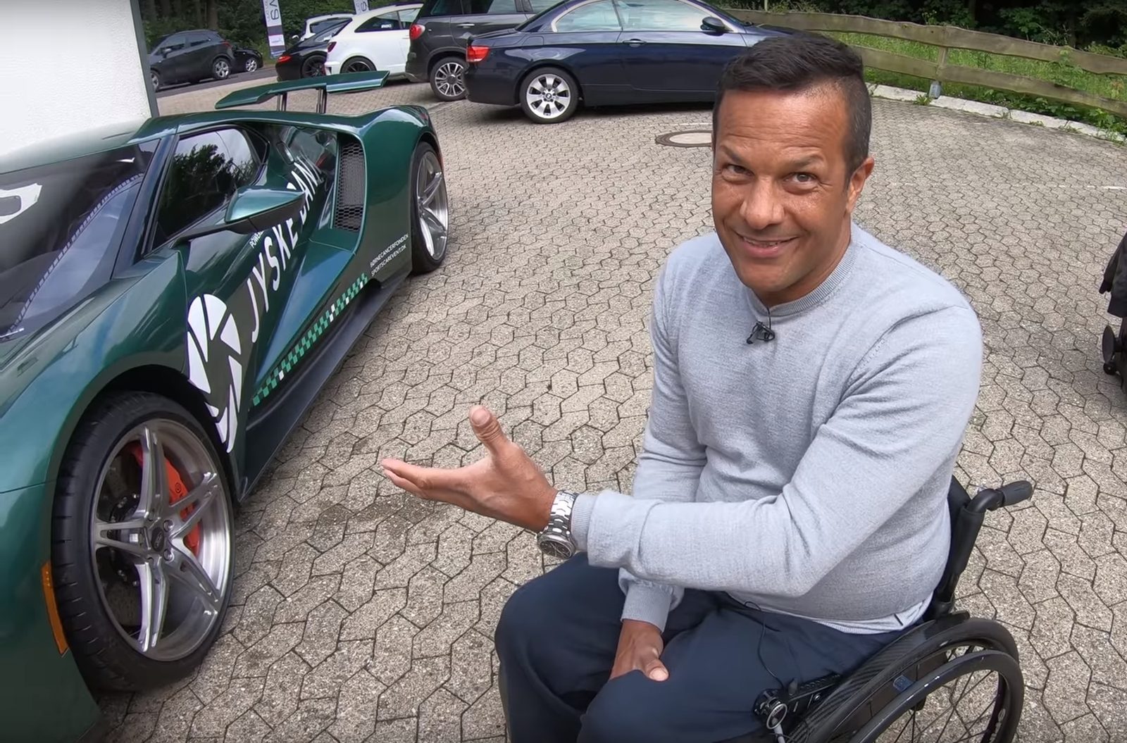 Jason Watt en zijn Ford GT