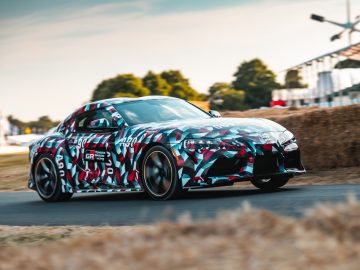 Toyota Supra tijdens Goodwood Festival of Speed 2018