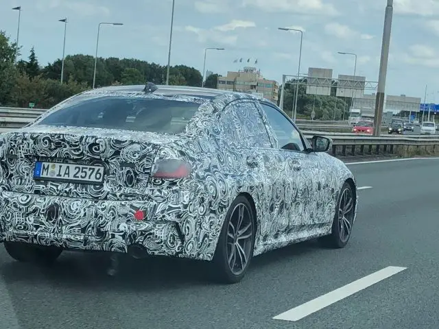 BMW 3 Serie spyshots 2018