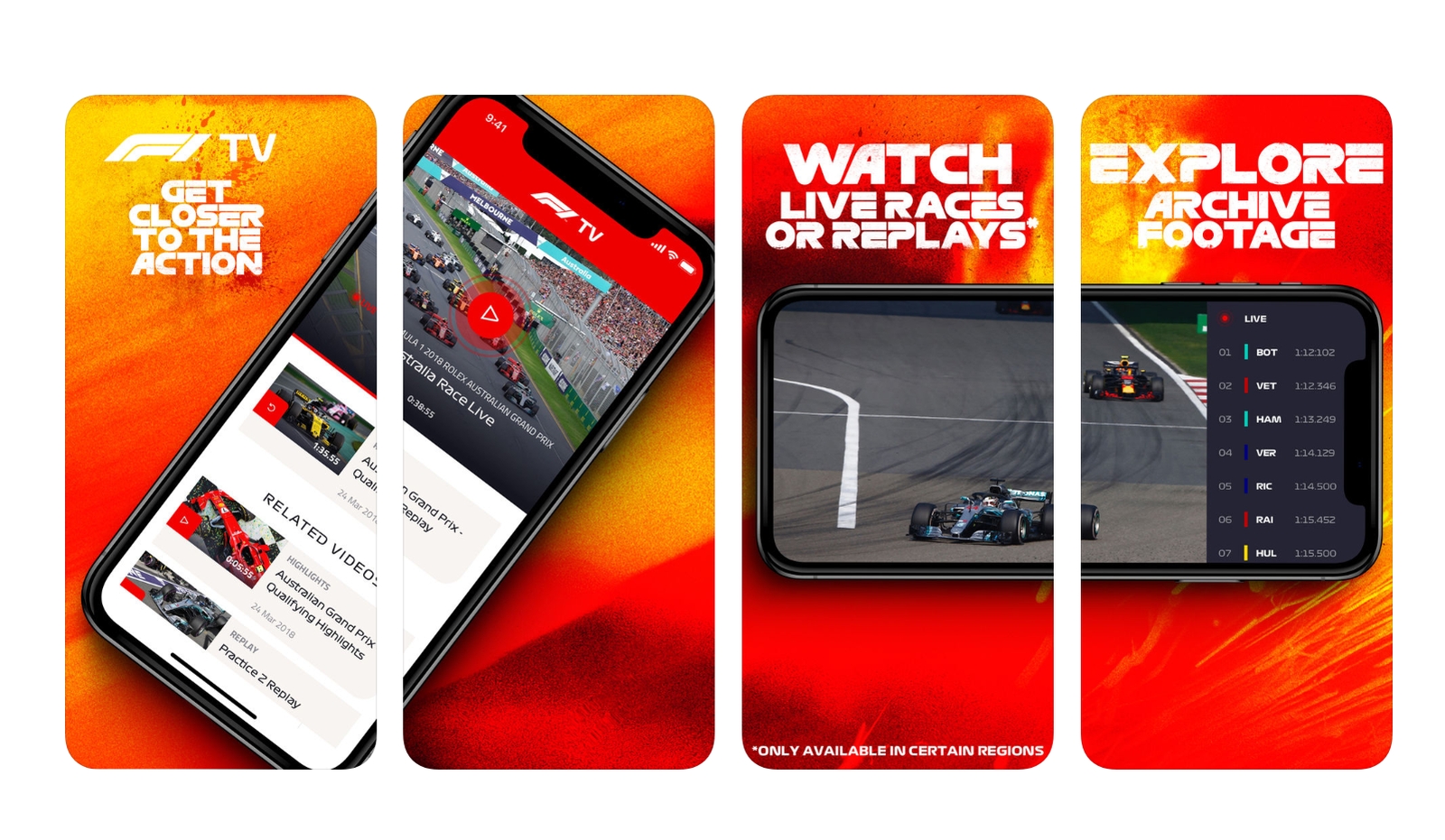 Formule 1 introduceert F1 TV app