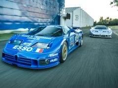 The story of the two unique EB110 built to race