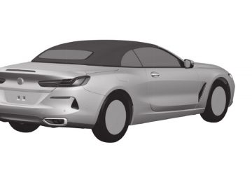 BMW 8 Serie Cabrio - Patentfoto